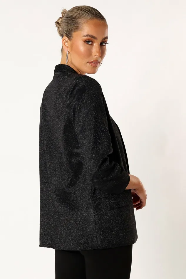 Jackets and Coats Women Petal and Pup Gemma Blazer Black