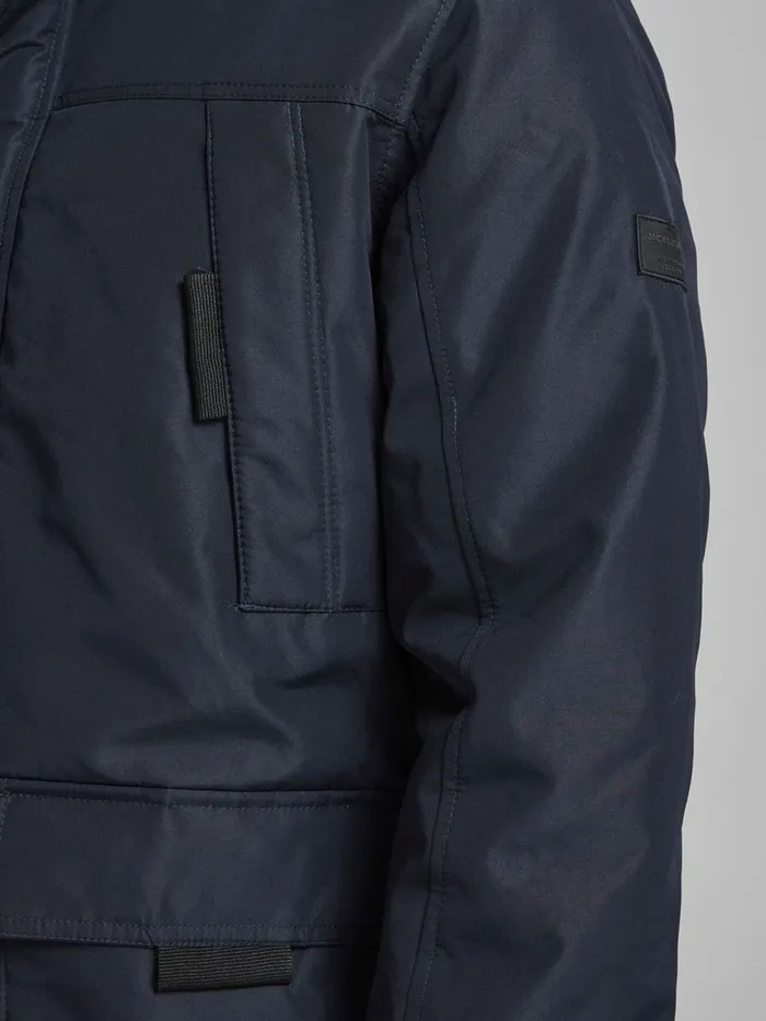 Jackets JACK and JONES Mens CLASSIC PARKA Blue Sky Captain