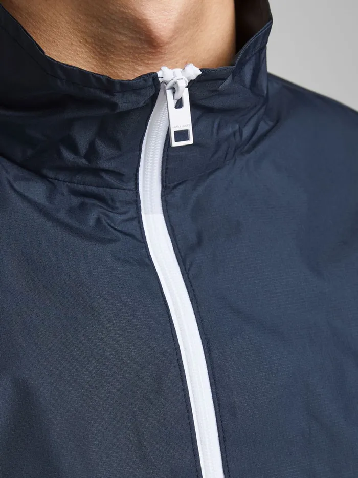 Jackets JACK and JONES Mens TRACK JACKET Blue Navy Blazer