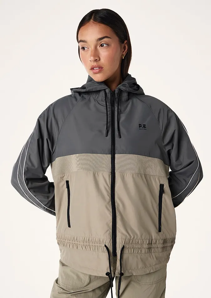 Jackets MAN DOWN JACKET IN GUNMETAL 8211 PE Nation Women