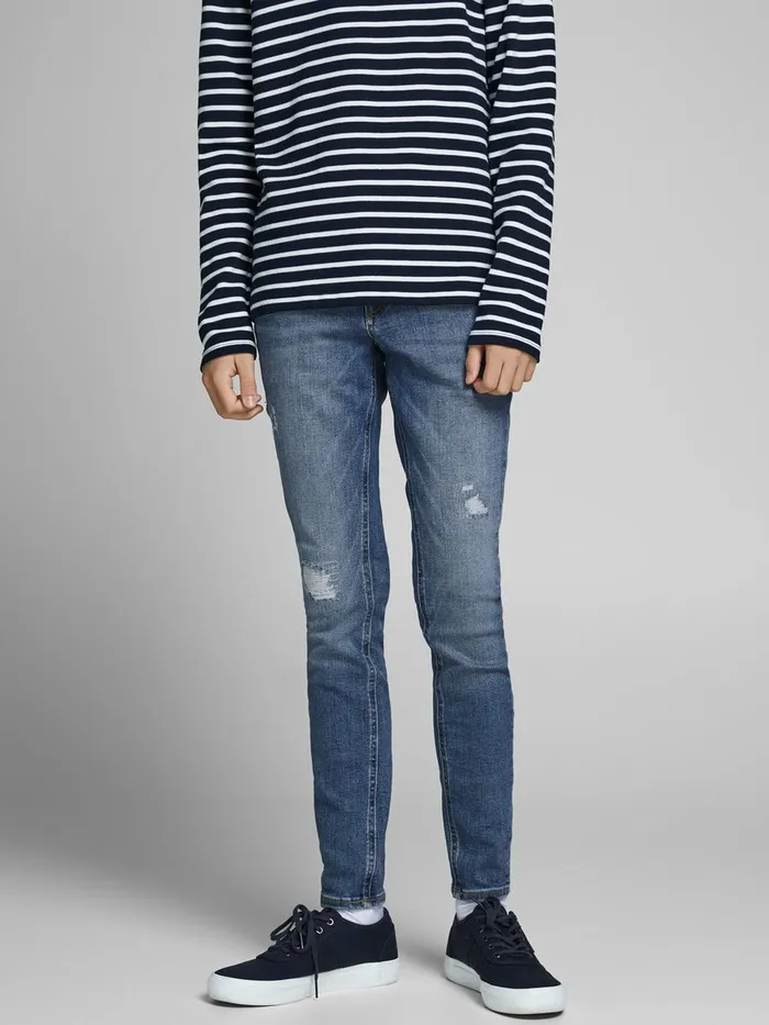 Jeans JACK and JONES Junior BOYS SKINNY FIT JEANS Blue Blue Denim