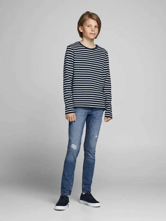 Jeans JACK and JONES Junior BOYS SKINNY FIT JEANS Blue Blue Denim