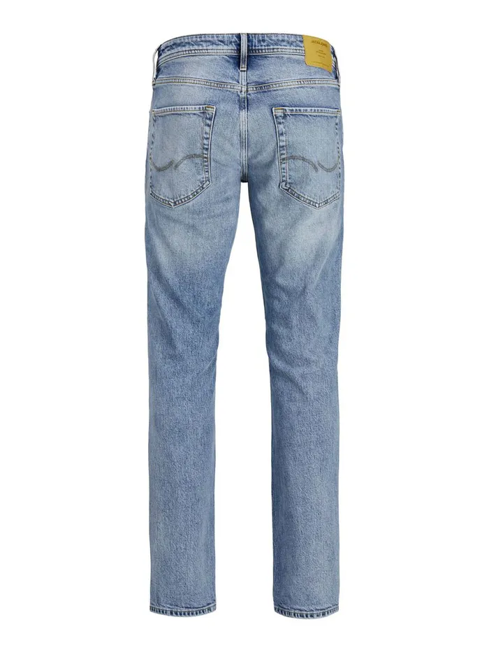 Jeans JACK and JONES Mens CLARK ORIGINAL CJ 195 REGULAR FIT JEANS Blue Blue Denim