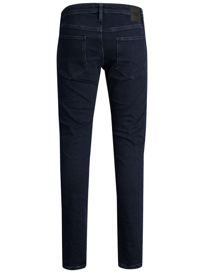 Jeans JACK and JONES Mens GLENN FELIX AM 166 LID SLIM FIT JEANS Blue Blue Denim