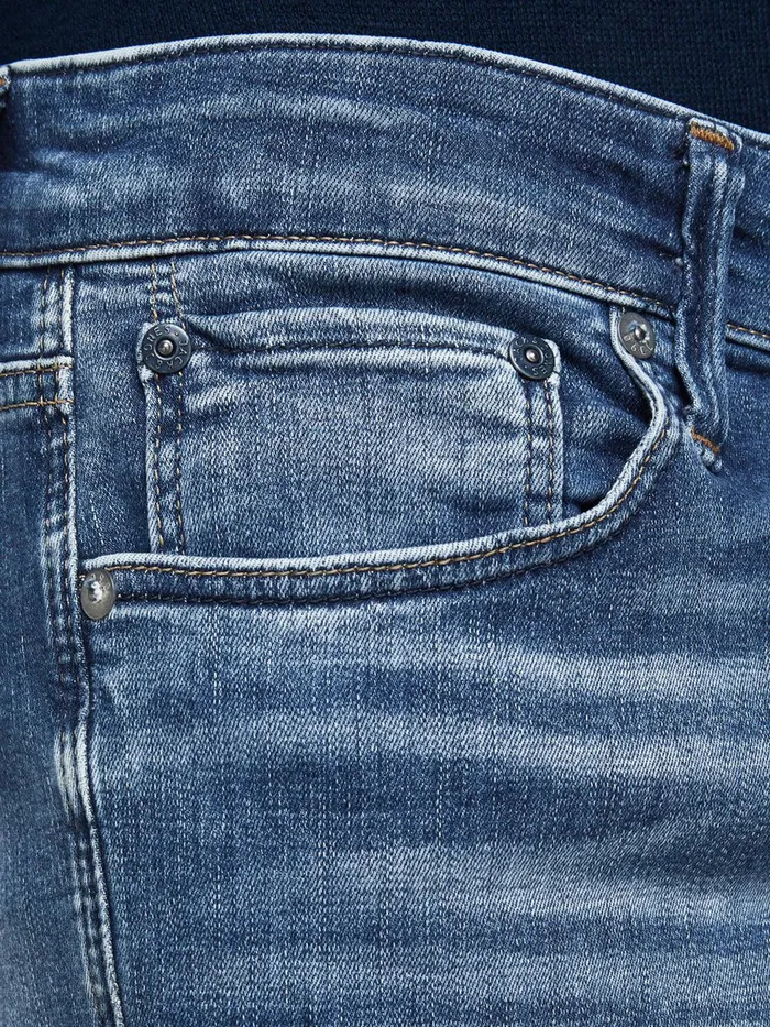 Jeans JACK and JONES Mens GLENN ICON JJ 357 50SPS SLIM FIT JEANS Blue Blue Denim