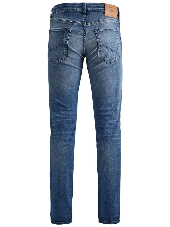 Jeans JACK and JONES Mens GLENN ICON JJ 357 50SPS SLIM FIT JEANS Blue Blue Denim