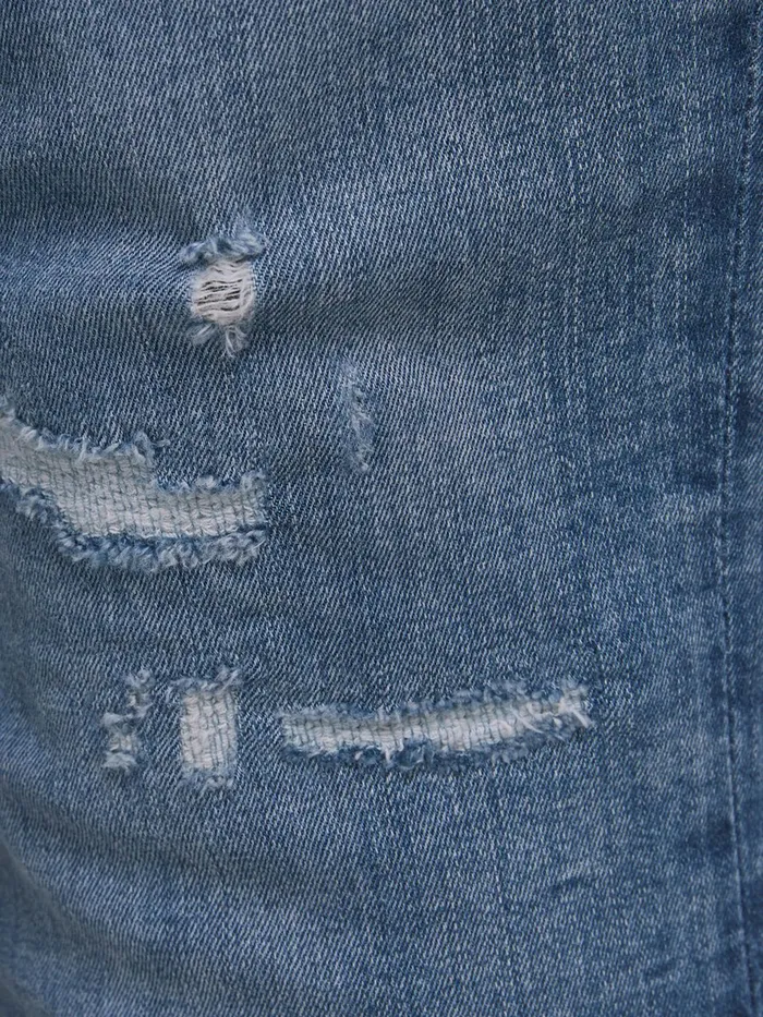 Jeans JACK and JONES Mens GLENN ORG PLUS SIZE SLIM FIT JEANS Blue Blue Denim