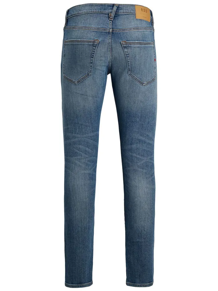 Jeans JACK and JONES Mens GLENN ROYAL R233 RDD SLIM FIT JEANS Blue Blue Denim