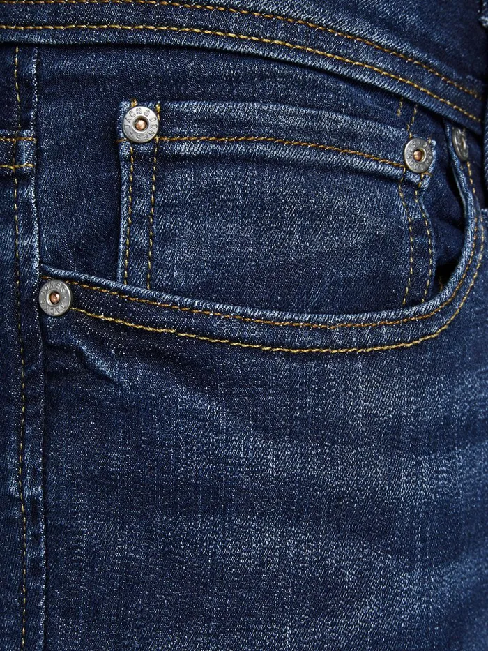 Jeans JACK and JONES Mens LIAM ORIGINAL AM 014 SKINNY FIT JEANS Blue Blue Denim