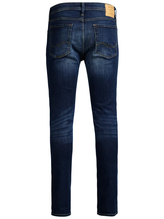 Jeans JACK and JONES Mens LIAM ORIGINAL AM 014 SKINNY FIT JEANS Blue Blue Denim