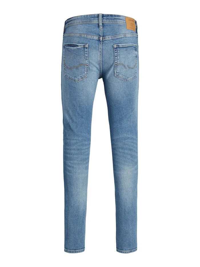 Jeans JACK and JONES Mens LIAM ORIGINAL NA 421 SKINNY FIT JEANS Blue Blue Denim