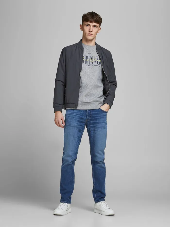 Jeans JACK and JONES Mens MIKE ORIGINAL CJ 928 COMFORT FIT JEANS Blue Blue Denim