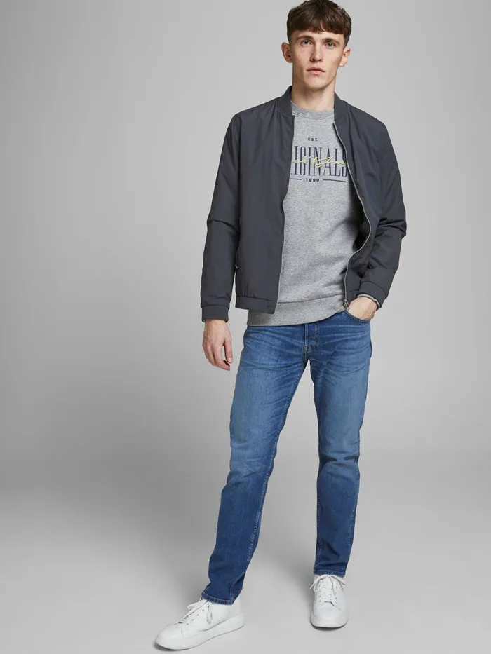 Jeans JACK and JONES Mens MIKE ORIGINAL CJ 928 COMFORT FIT JEANS Blue Blue Denim