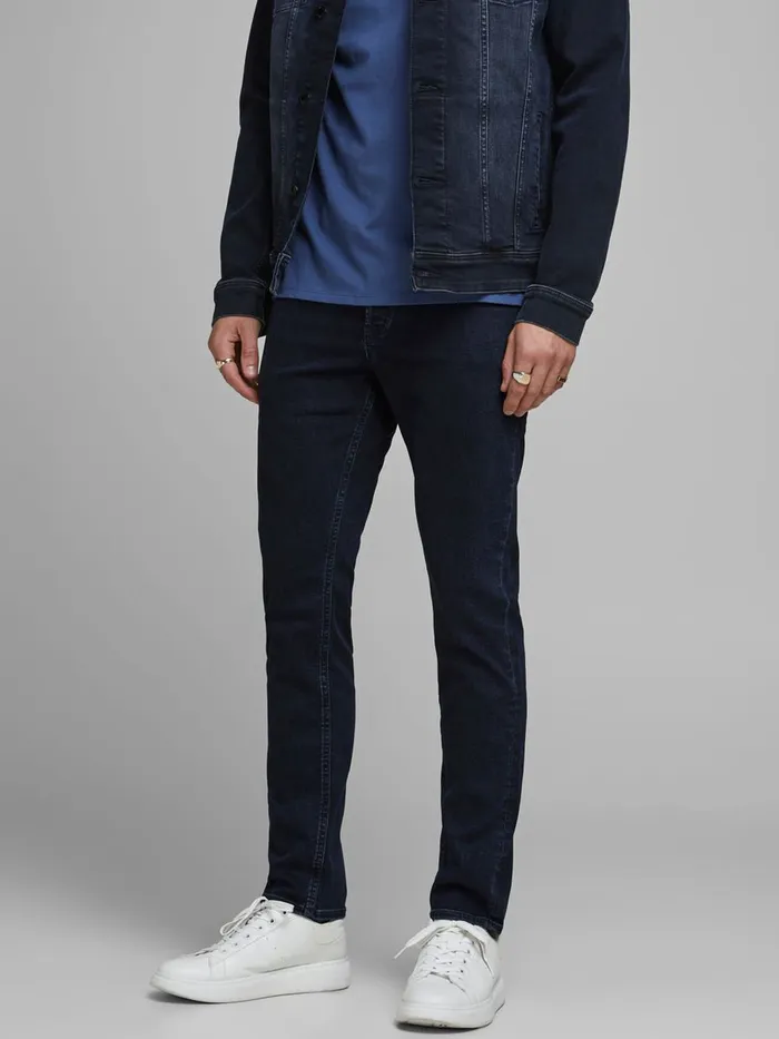 Jeans JACK and JONES Mens TIM VINTAGE AM 603 SLIMSTRAIGHT FIT JEANS Blue Blue Denim Jeans JACK and JONES Mens TIM VINTAGE AM 603 SLIMSTRAIGHT FIT JEANS Blue Blue Denim