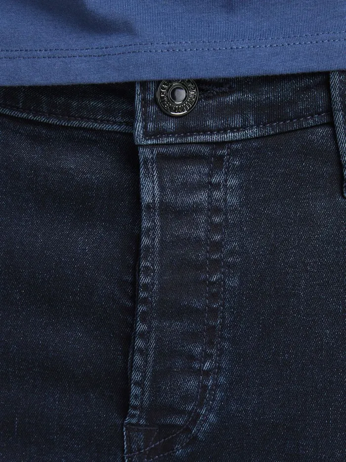 Jeans JACK and JONES Mens TIM VINTAGE AM 603 SLIMSTRAIGHT FIT JEANS Blue Blue Denim