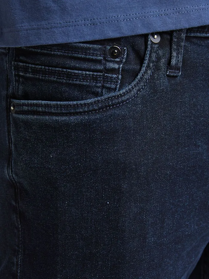Jeans JACK and JONES Mens TIM VINTAGE AM 603 SLIMSTRAIGHT FIT JEANS Blue Blue Denim