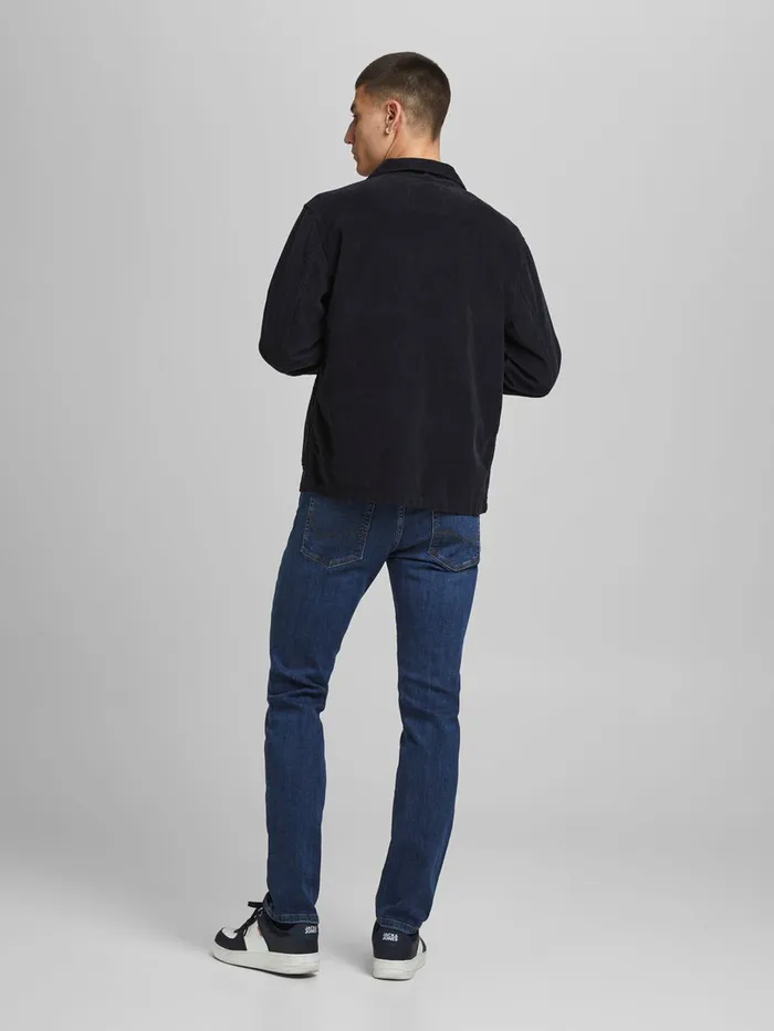 Jeans JACK and JONES Mens TIM VINTAGE AM 605 SLIMSTRAIGHT FIT JEANS Blue Blue Denim