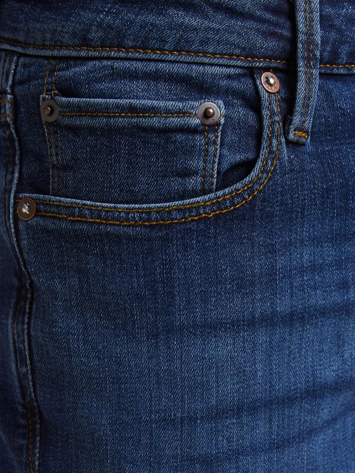 Jeans JACK and JONES Mens TIM VINTAGE AM 605 SLIMSTRAIGHT FIT JEANS Blue Blue Denim