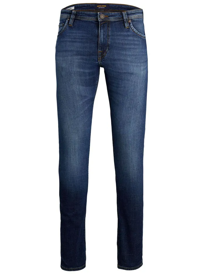Jeans JACK and JONES Mens TIM VINTAGE AM 605 SLIMSTRAIGHT FIT JEANS Blue Blue Denim