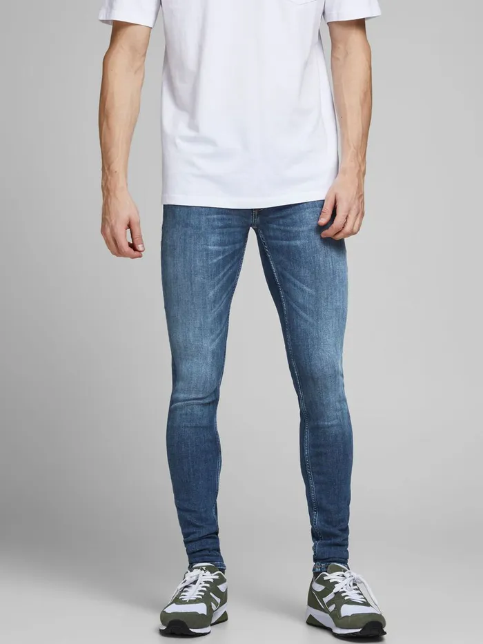 Jeans JACK and JONES Mens TOM ORIGINAL CJ 930 SKINNY FIT JEANS Blue Blue Denim Jeans JACK and JONES Mens TOM ORIGINAL CJ 930 SKINNY FIT JEANS Blue Blue Denim