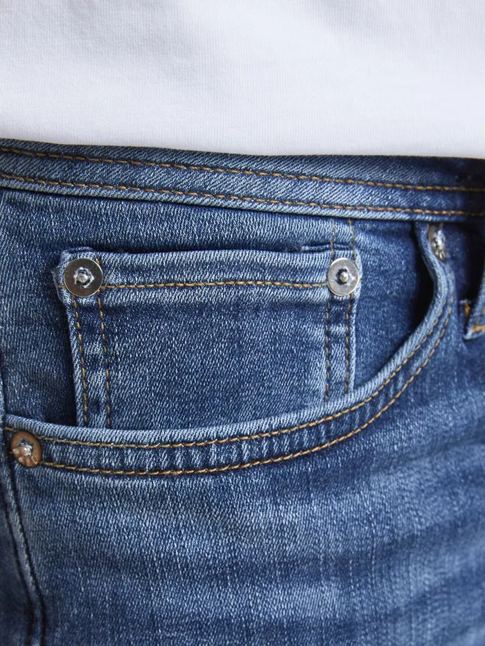 Jeans JACK and JONES Mens TOM ORIGINAL CJ 930 SKINNY FIT JEANS Blue Blue Denim