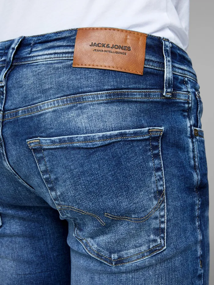 Jeans JACK and JONES Mens TOM ORIGINAL JOS 510 50SPS SKINNY FIT JEANS Blue Blue Denim
