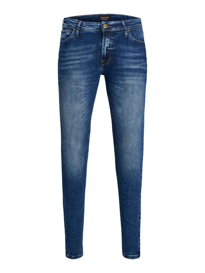 Jeans JACK and JONES Mens TOM ORIGINAL JOS 510 50SPS SKINNY FIT JEANS Blue Blue Denim