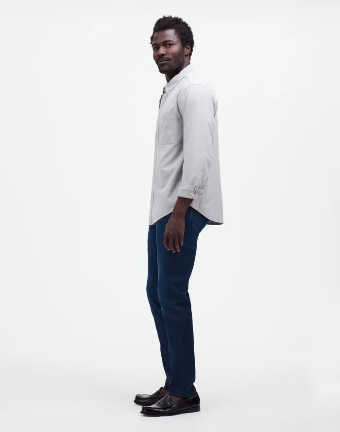 Jeans Men Madewell Slim Jeans Airy Stretch Denim Edition Locust Wash