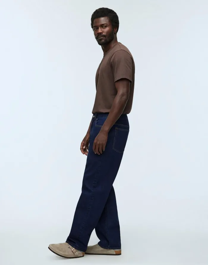 Jeans Men Madewell The 1991 Loose Straight Jean Rinse