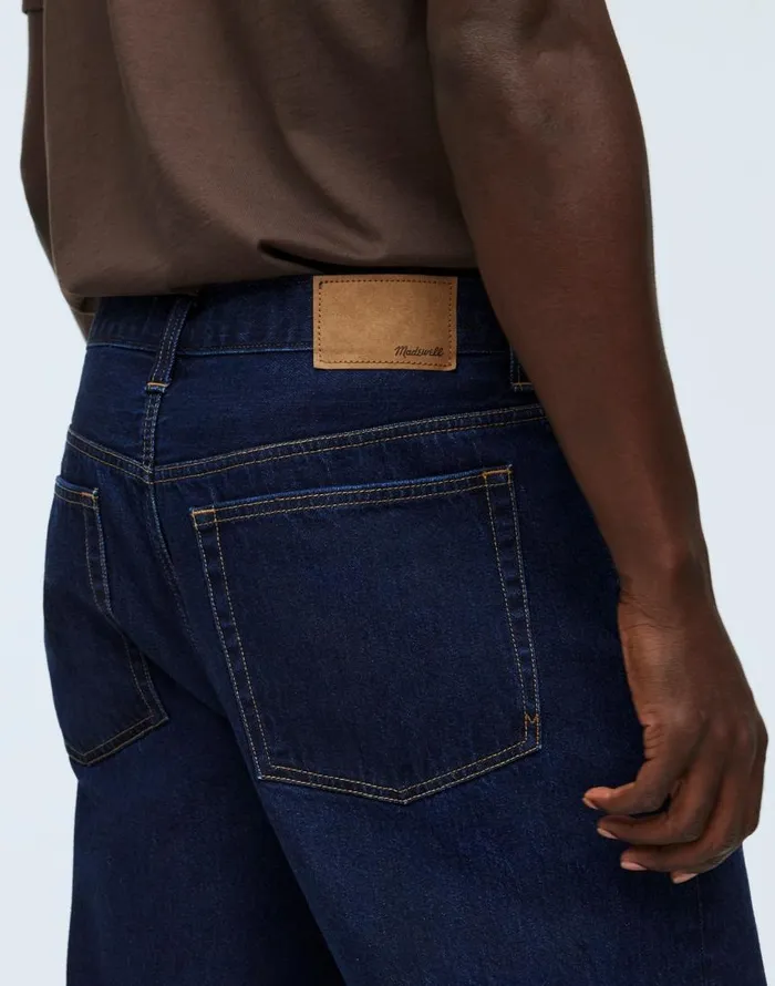 Jeans Men Madewell The 1991 Loose Straight Jean Rinse