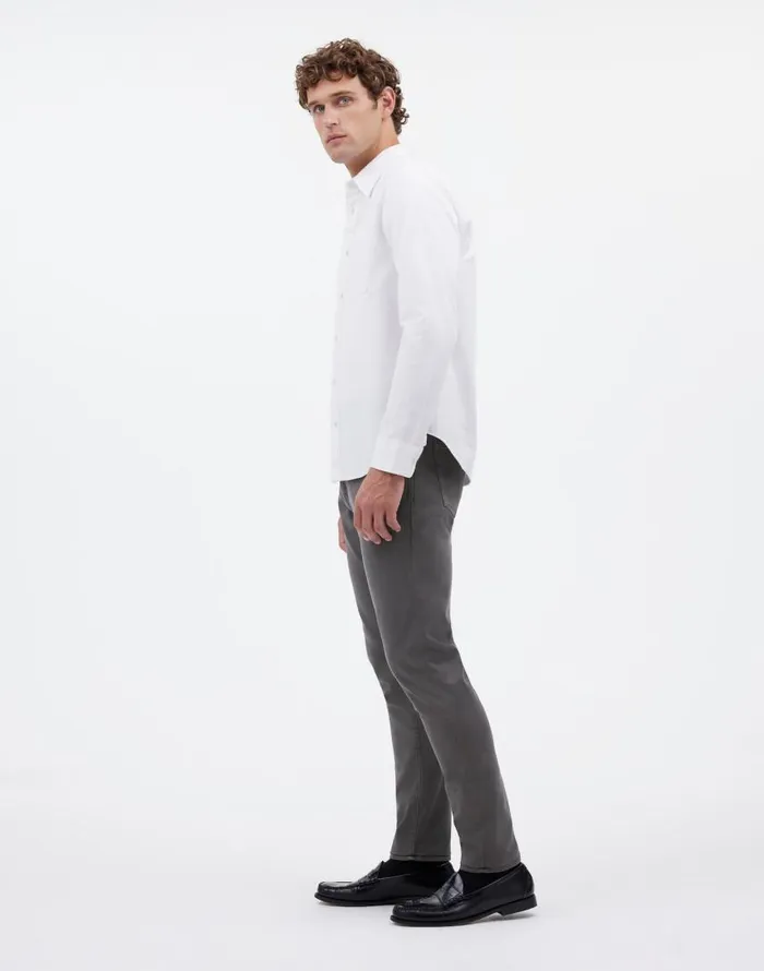Jeans Men Madewell The Athletic Allday Slim Pant Thunder Cloud