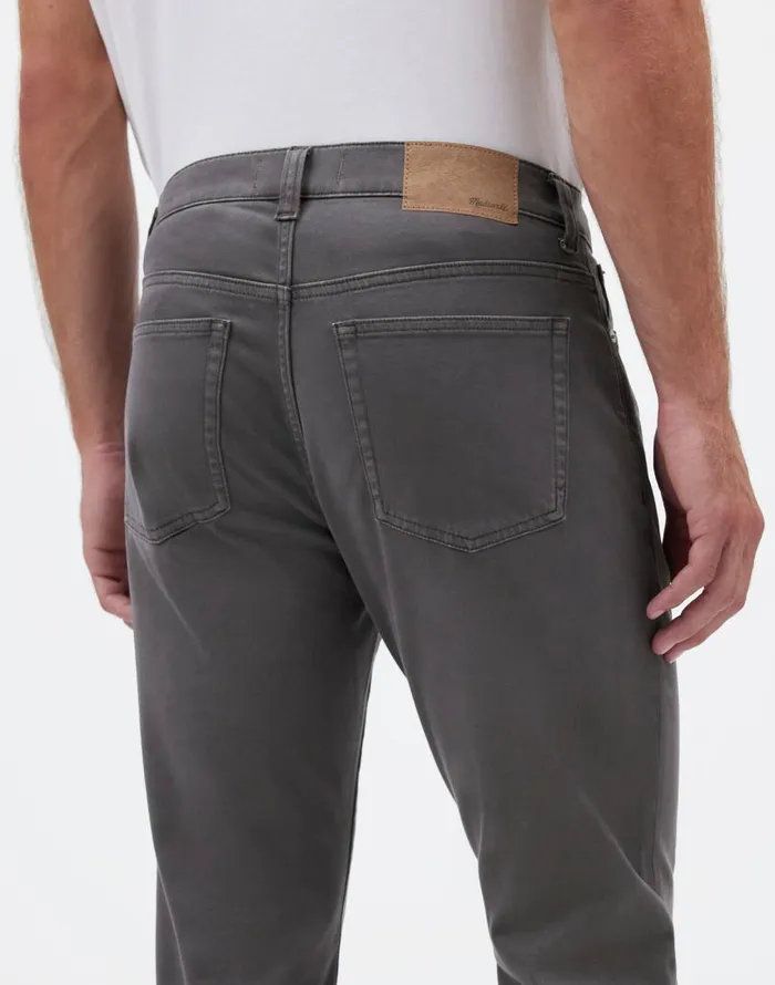 Jeans Men Madewell The Athletic Allday Slim Pant Thunder Cloud