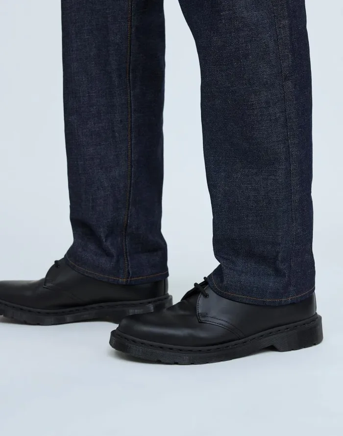 Jeans Men Madewell Vintage Relaxed Straight Jeans In Raw Selvedge Raw Selvedge