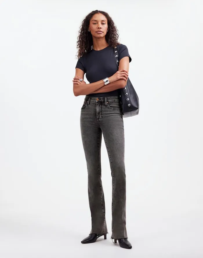 Jeans Women Madewell Kick Out FullLength Jeans Paynes Wash