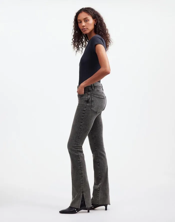 Jeans Women Madewell Kick Out FullLength Jeans Paynes Wash