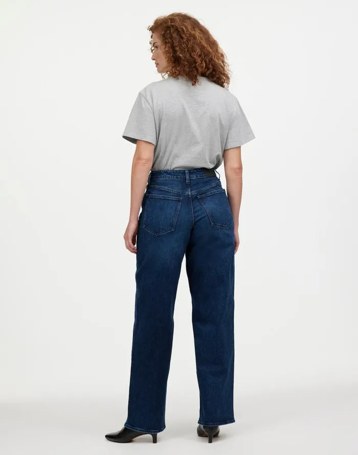 Jeans Women Madewell The Curvy Perfect Vintage WideLeg Jean Nighthawk Wash
