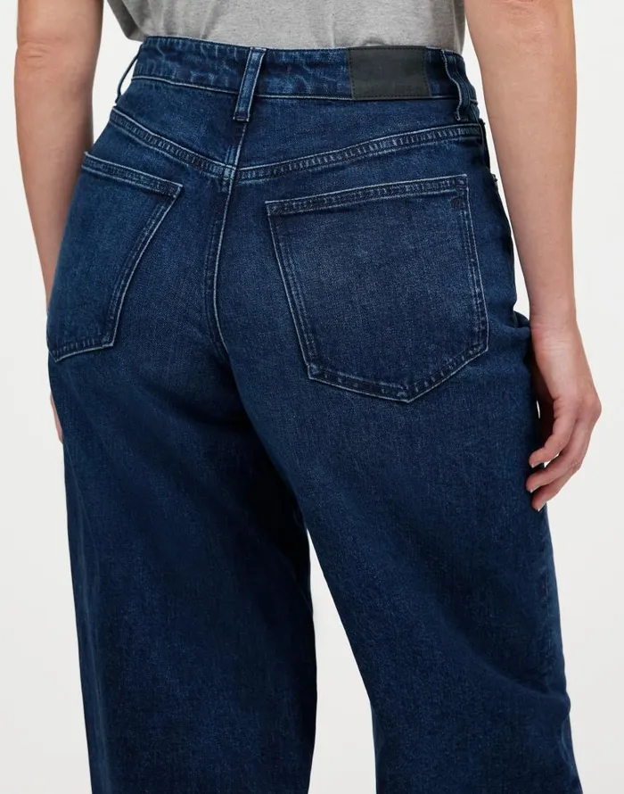 Jeans Women Madewell The Curvy Perfect Vintage WideLeg Jean Nighthawk Wash