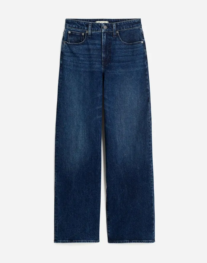 Jeans Women Madewell The Curvy Perfect Vintage WideLeg Jean Nighthawk Wash