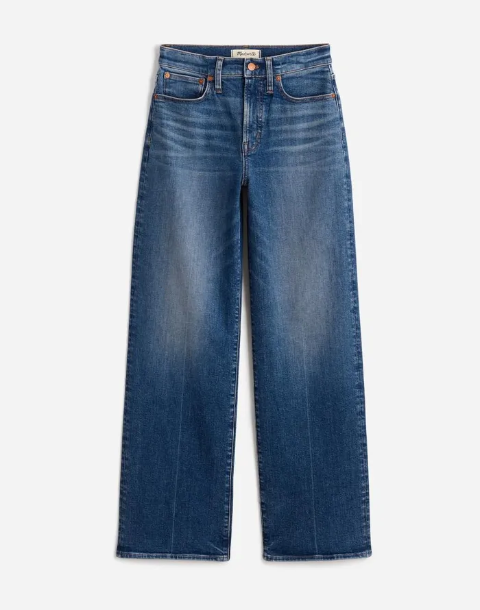 Jeans Women Madewell The Perfect Vintage WideLeg Jean Lavaca Wash
