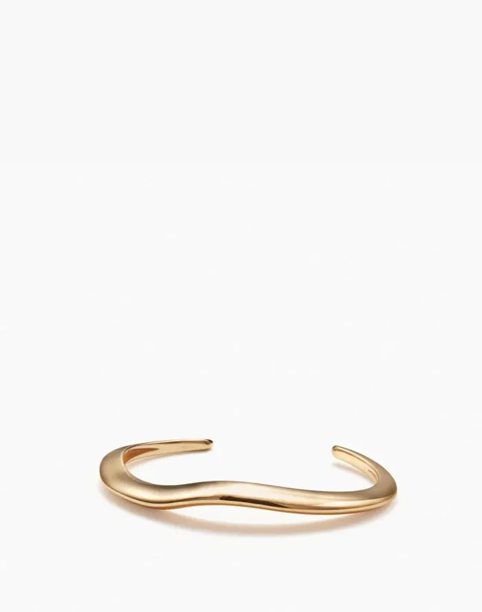 Jewelry Women Madewell AGMES Small Astrid Cuff Gold