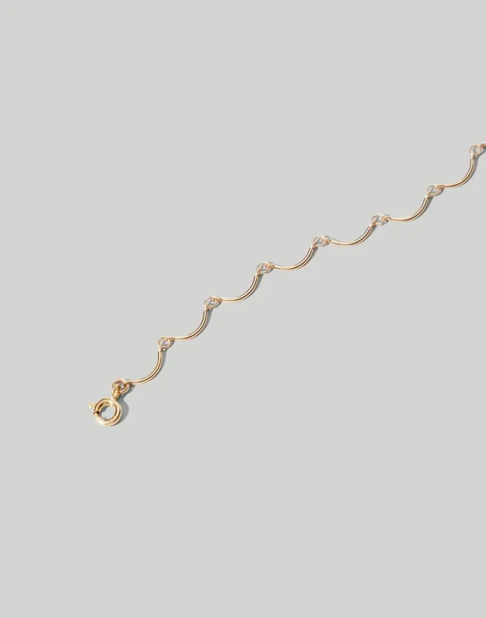 Jewelry Women Madewell Maslo Jewelry Scallop Bracelet Gold
