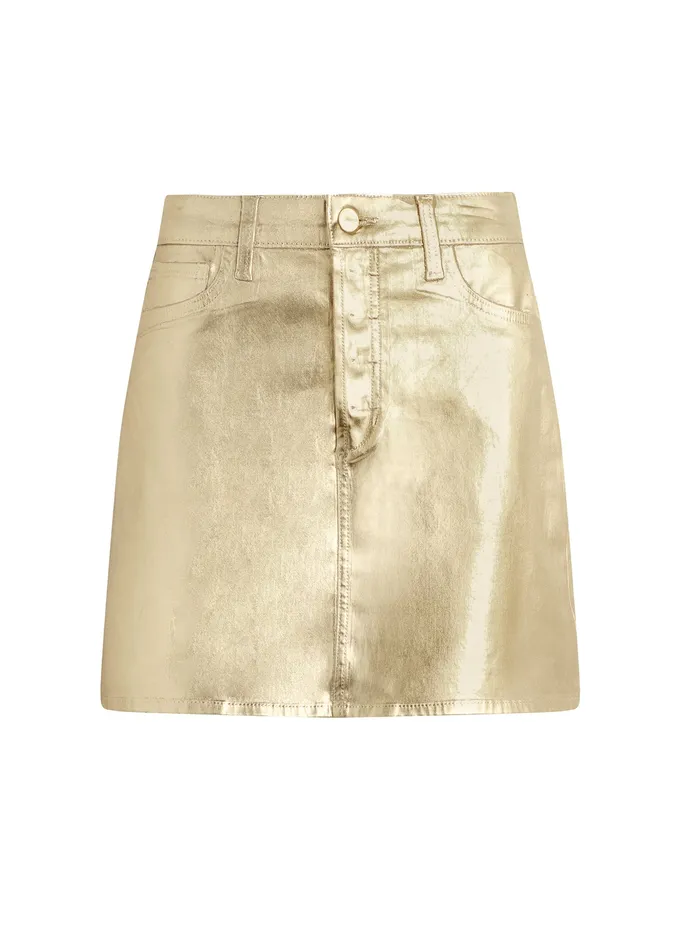 Joe8217s Jeans Skirts Women THE CARA SKIRT Gold Foil
