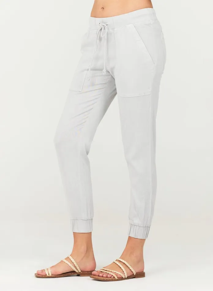 Joggers Women Bella Dahl Pocket Jogger 8211 Foggy Sky Joggers Women Bella Dahl Pocket Jogger 8211 Foggy Sky