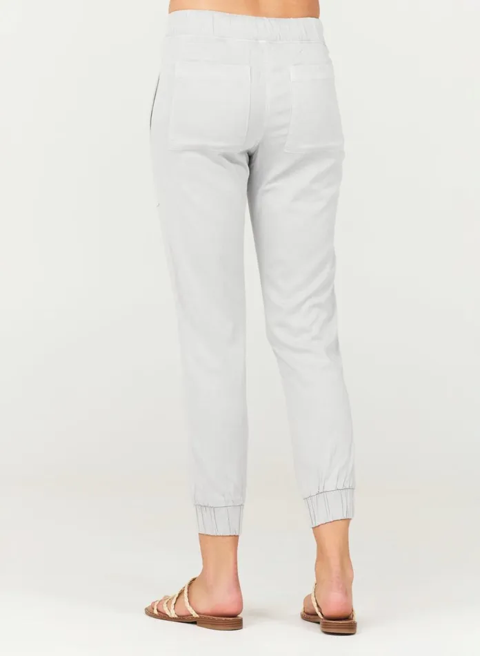 Joggers Women Bella Dahl Pocket Jogger 8211 Foggy Sky Joggers Women Bella Dahl Pocket Jogger 8211 Foggy Sky