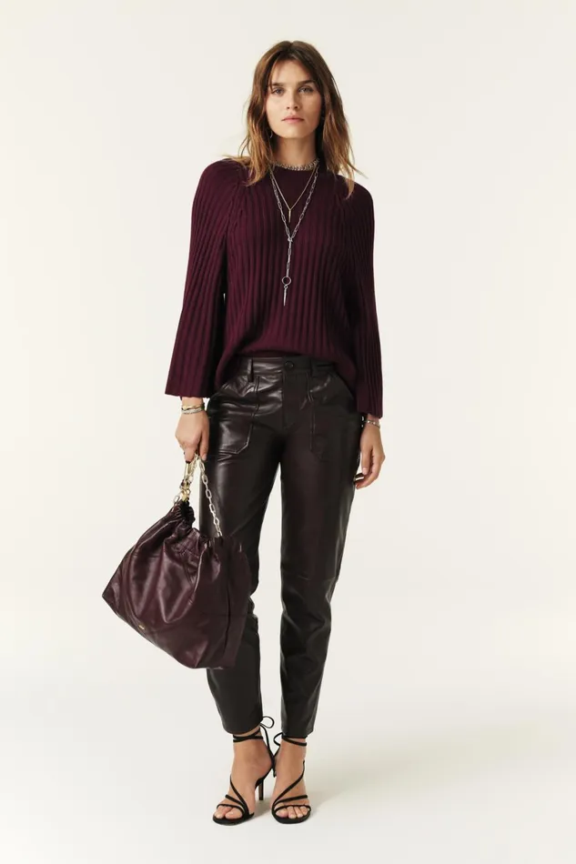 Jumper Jobert Beige Women Baandsh Sweaters and Cardigans