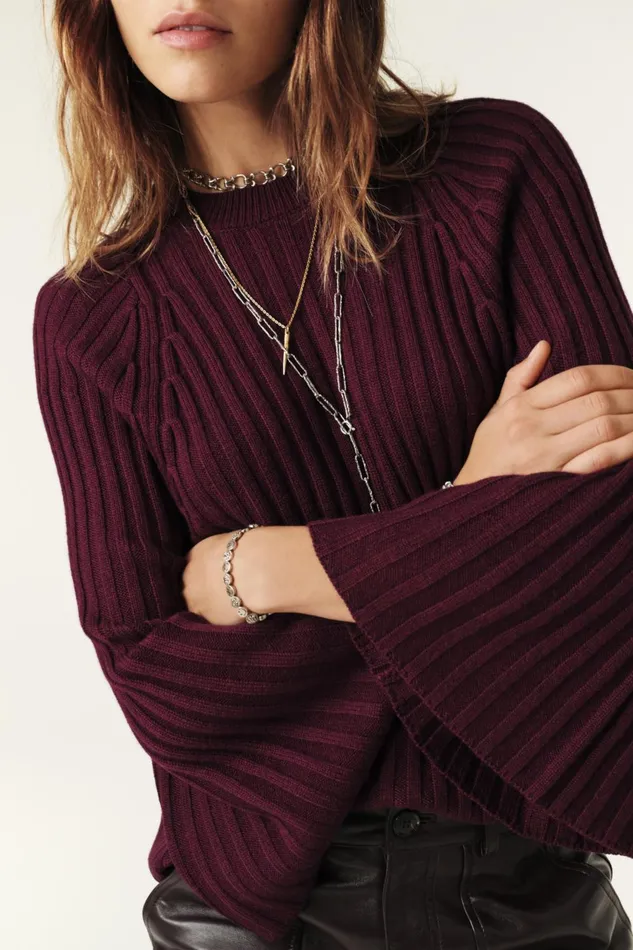 Jumper Jobert Beige Women Baandsh Sweaters and Cardigans