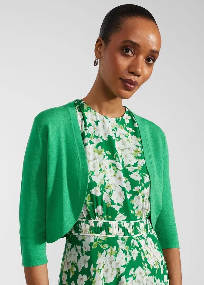 Jumpers and Cardigans Women HOBBS Carrie Bolero Cilantro Green