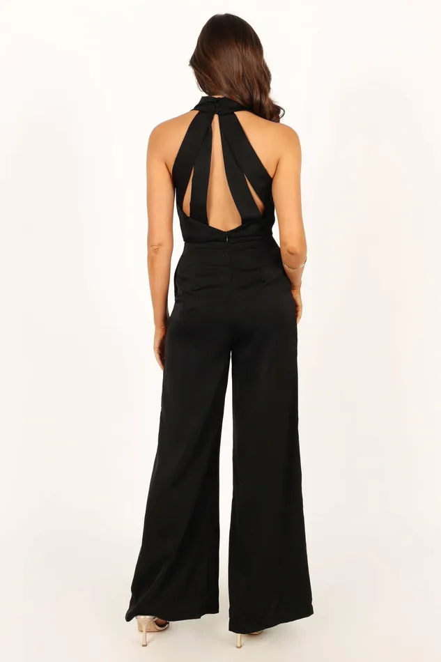 Jumpsuits and Rompers Thomas Jumpsuit Black 8211 Petal and Pup Women