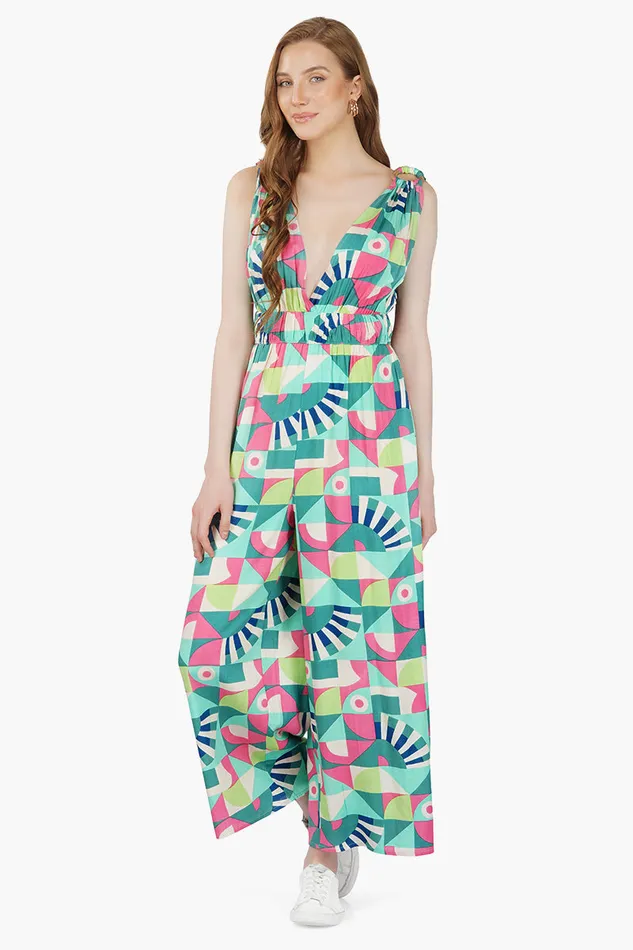 Jumpsuits Jack Toucan Printed Jumpsuit 8211 America and Beyond Women