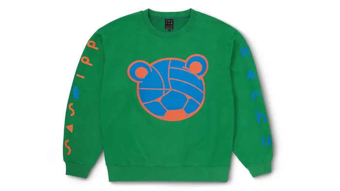 Karhu X Sasu Kauppi Ball Symbol Sweatshirt Amazon Ibi Blue Men Karhu Sweatshirts
